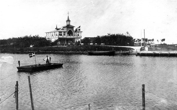 Odense kanal, Pavillonen på Stige Ø, 1906